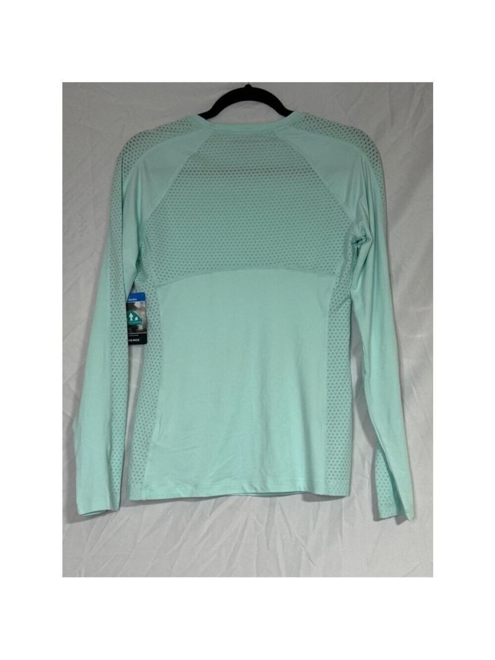 Women's Columbia Long Sleeve Shirt XS Green - Picture 2 of 5